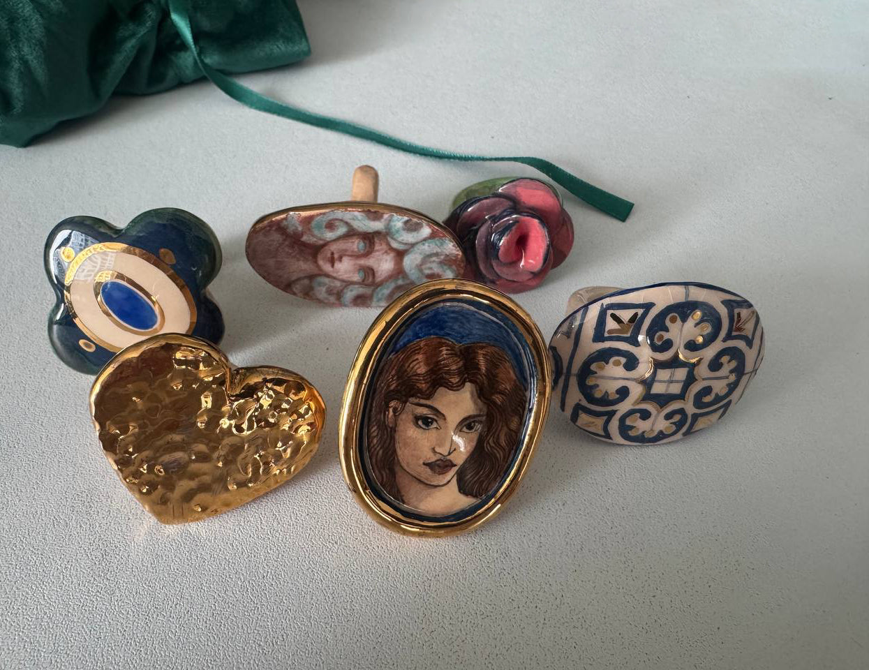 Yuliia Pylypchatina, Ceramic Ring
