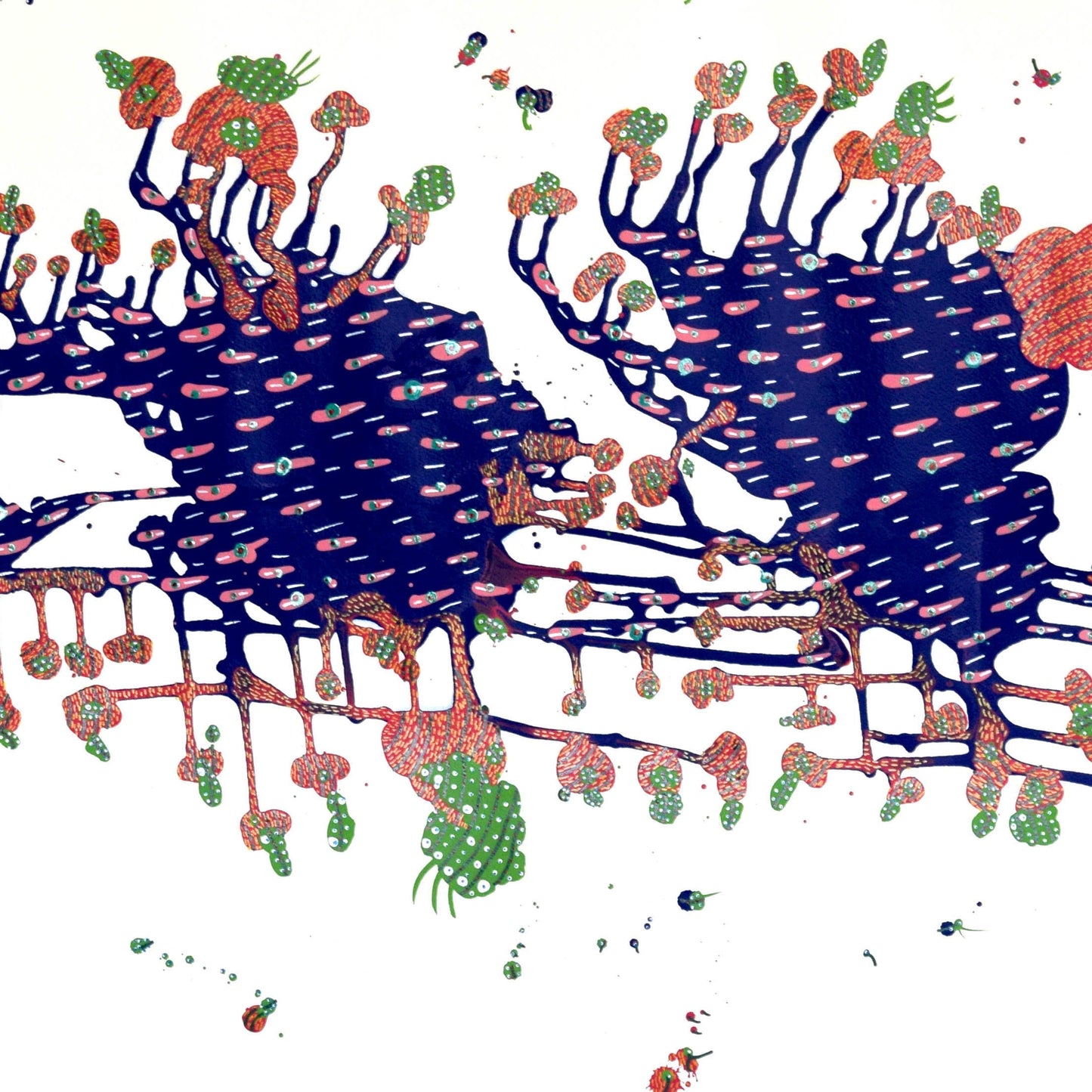 Growth, artwork by contemporary artist Avani Patel, close-up 1