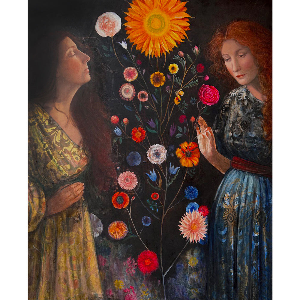 Hapiness, artwork by contemporary Ukrainian artist Tata Kolesnik