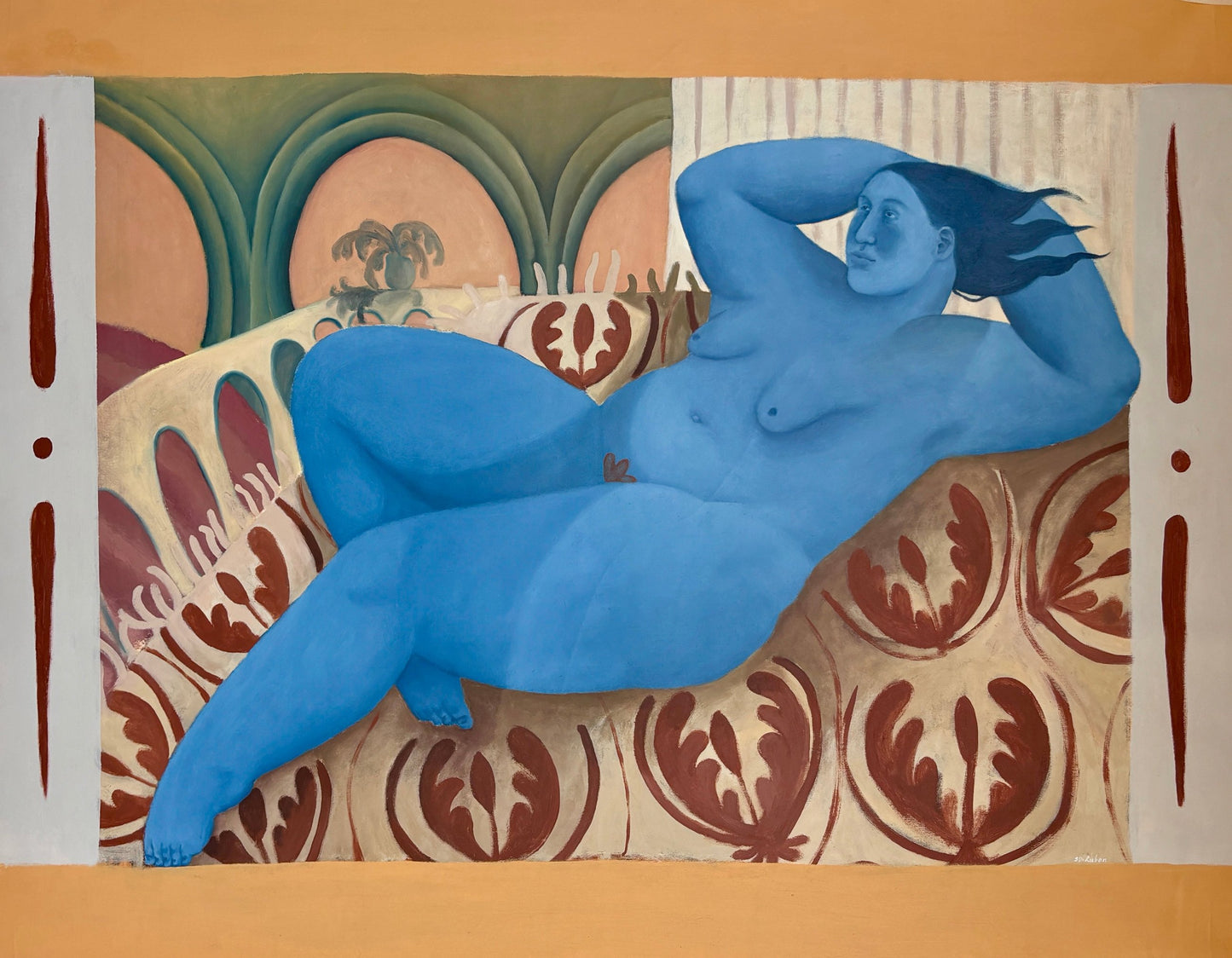Inspired by Italy, artwork by contemporary Ukrainian Artist Diana Ruban