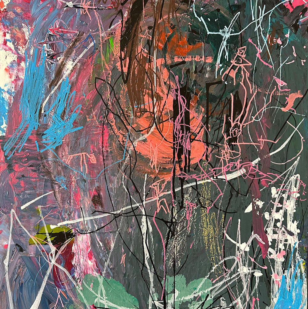 No 36, artwork by contemporary Ukrainian artist Sonya Yarovenko, close-up 1