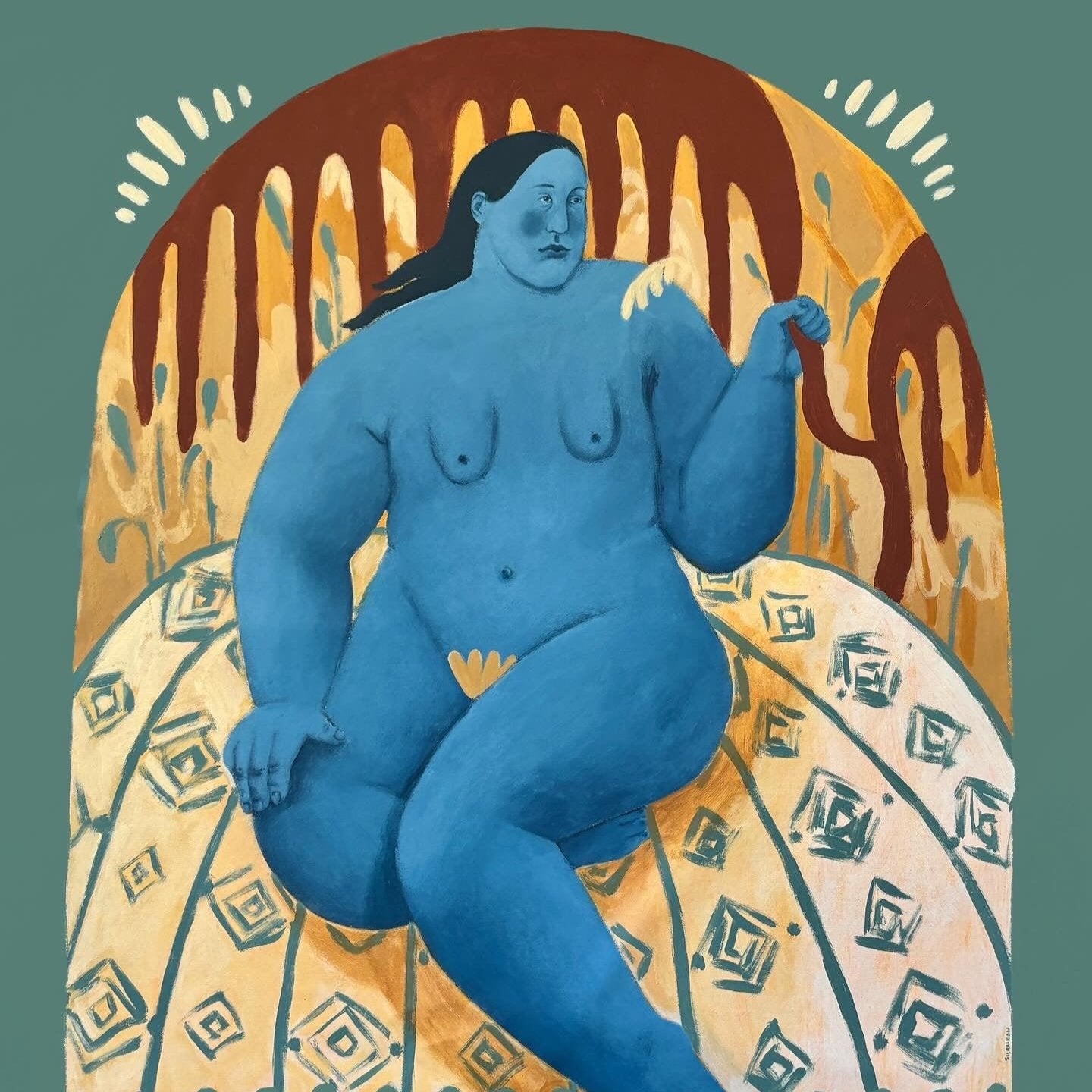 Road to the Heart, artwork by contemporary Ukrainian Artist Diana Ruban