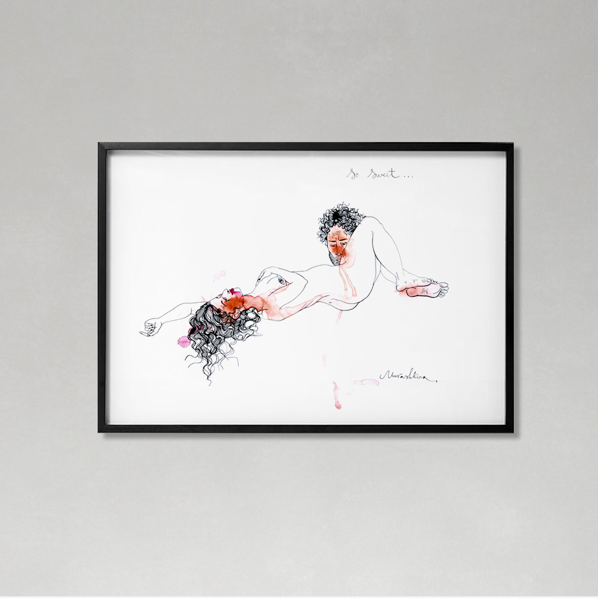 So sweet, artwork by contemporary Ukrainian artist Nina Murashkina