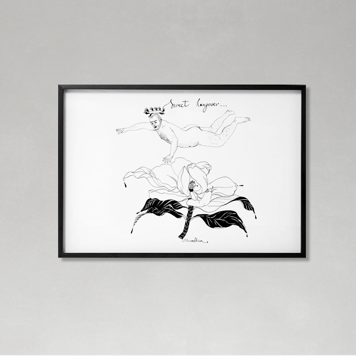 Sweet Hangover, artwork by contemporary Ukrainian artist Nina Murashkina