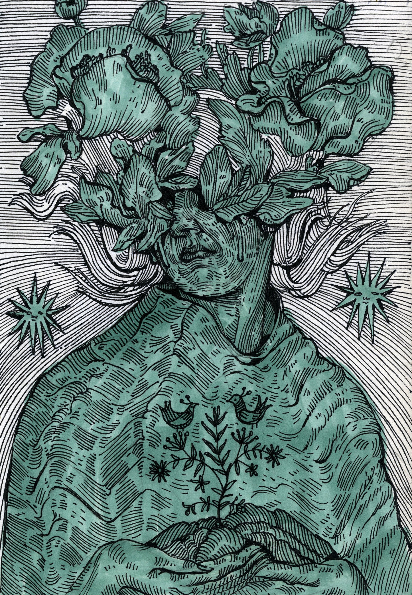 Untitled, artwork by contemporary Ukrainian artist Ave Libertatemiamor