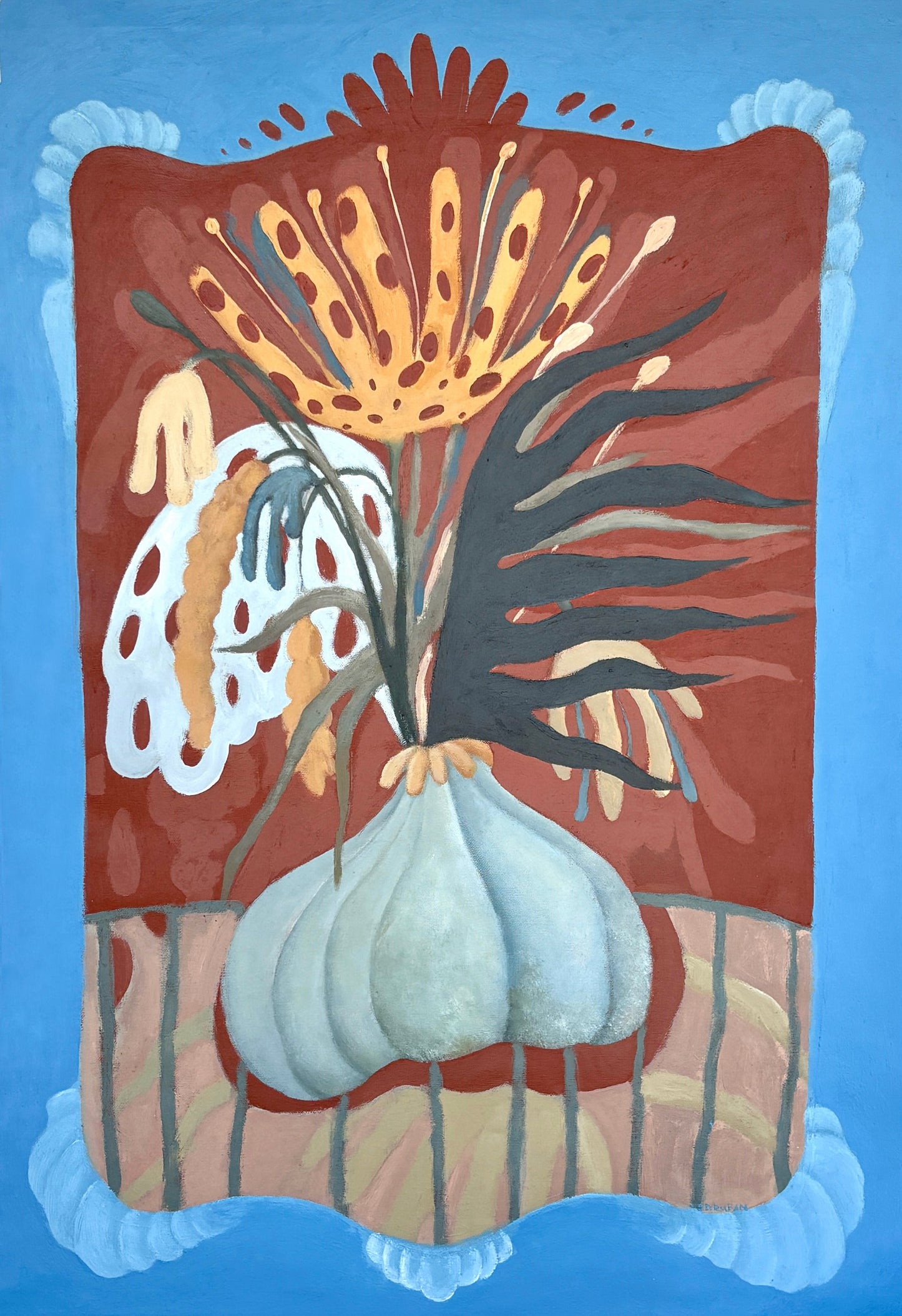 Vase, artwork by contemporary Ukrainian Artist Diana Ruban