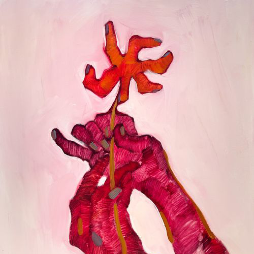 "Who Grew from Whom", an artworks by contemporary Ukrainian artist Anna Bondar, closeup