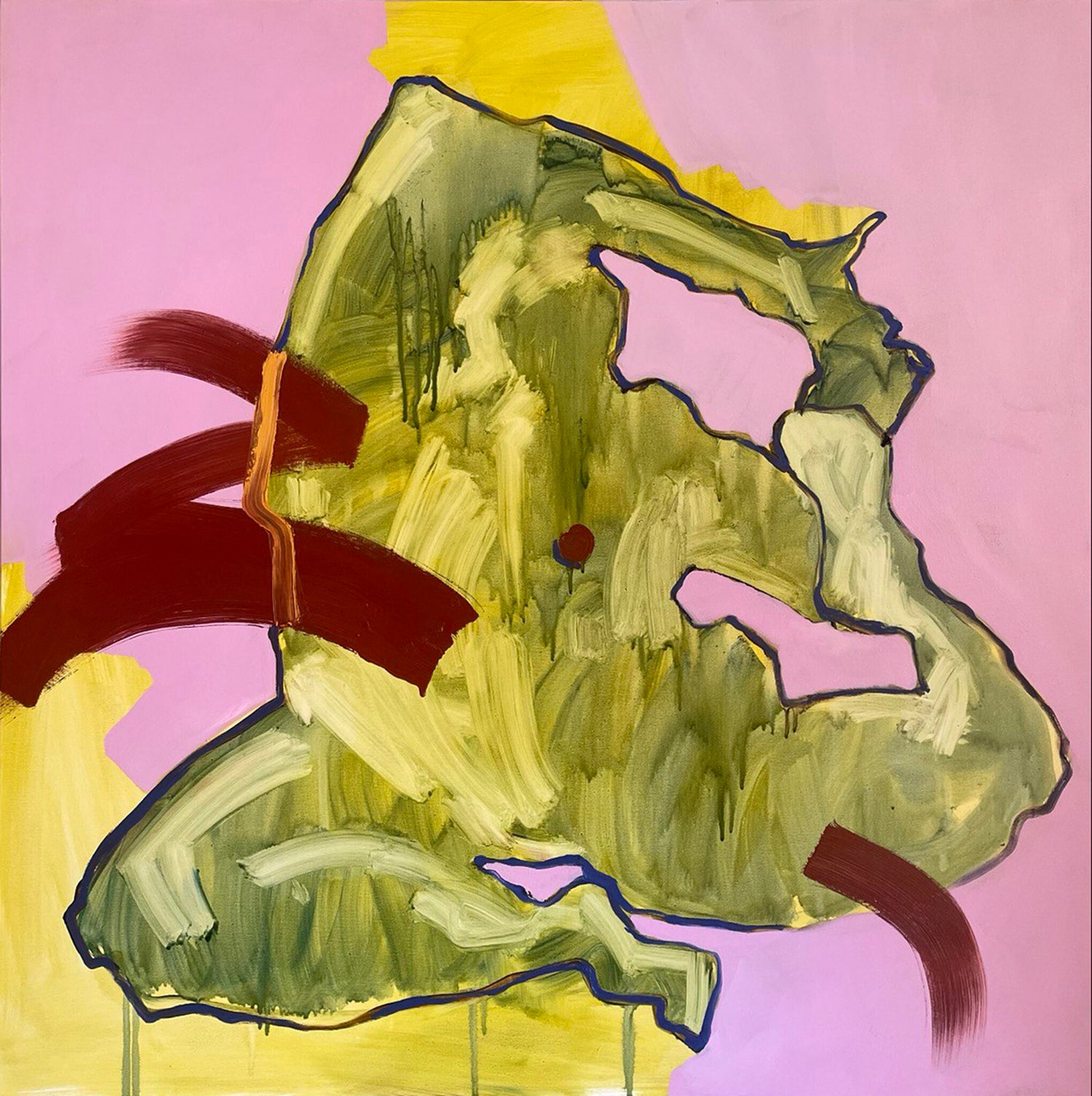 Water-Lilly-II, artwork by contemporary Ukrainian artist Anna Bondar