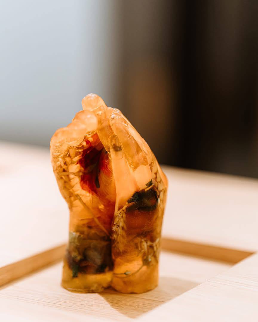 Maria Kulikovska, Hand and Feet sculptures