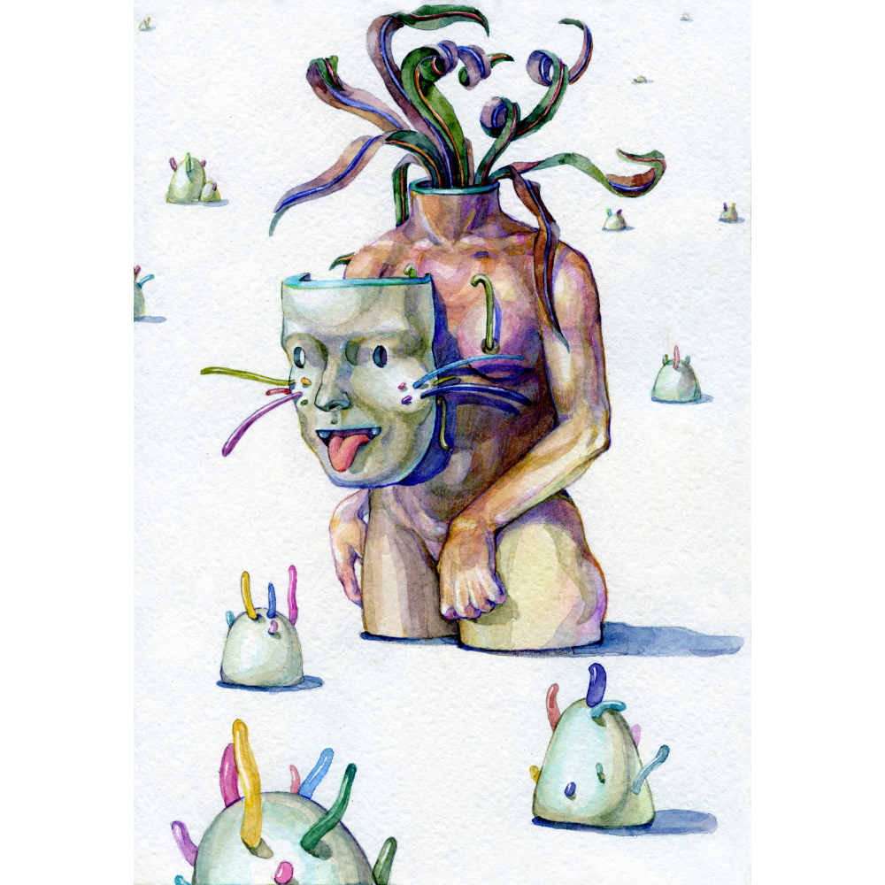 Graphics by contemporary Ukrainian artist Ave Libertatemaveamor