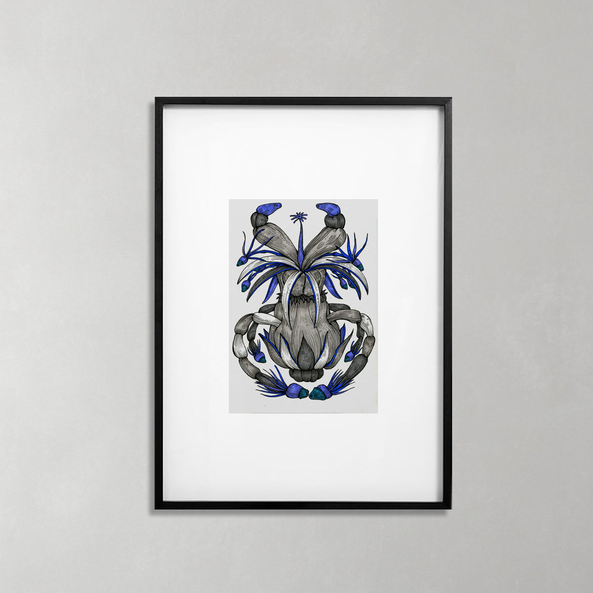 Mariyka, Rivers of Shadows series, graphics by contemporary Ukrainian artist Ave Libertatemaveamor