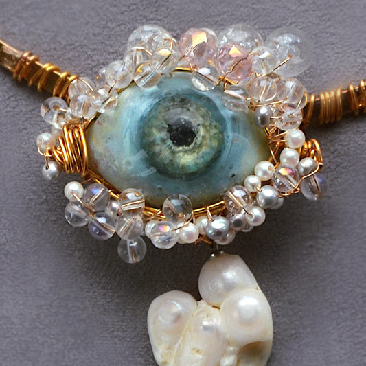 Choker, by contemporary artist Polina Verbytskaya