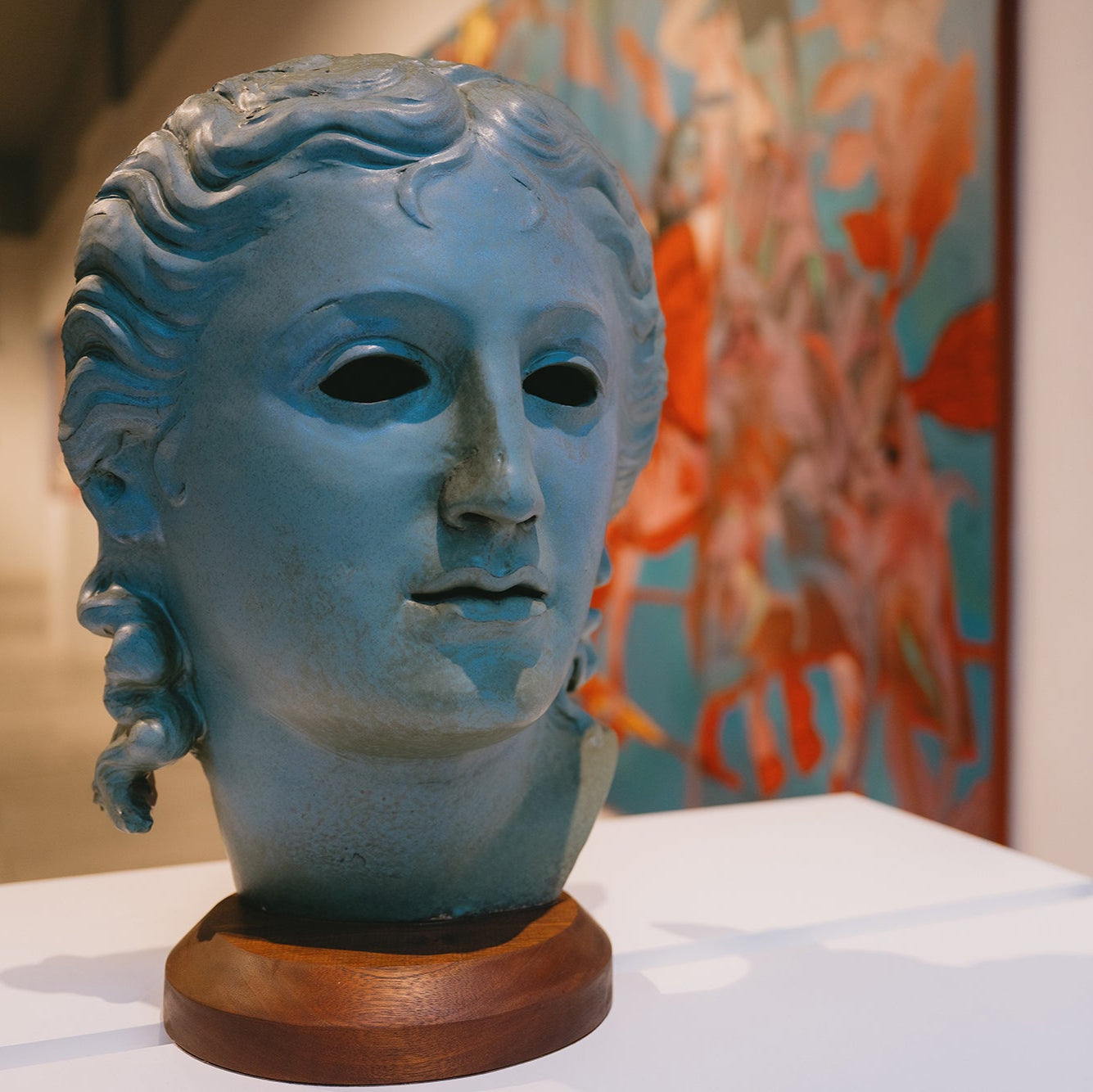 "Aphrodite" by contemporary Spanish artist Xavier Escala, close up photo by Dinara Khairova