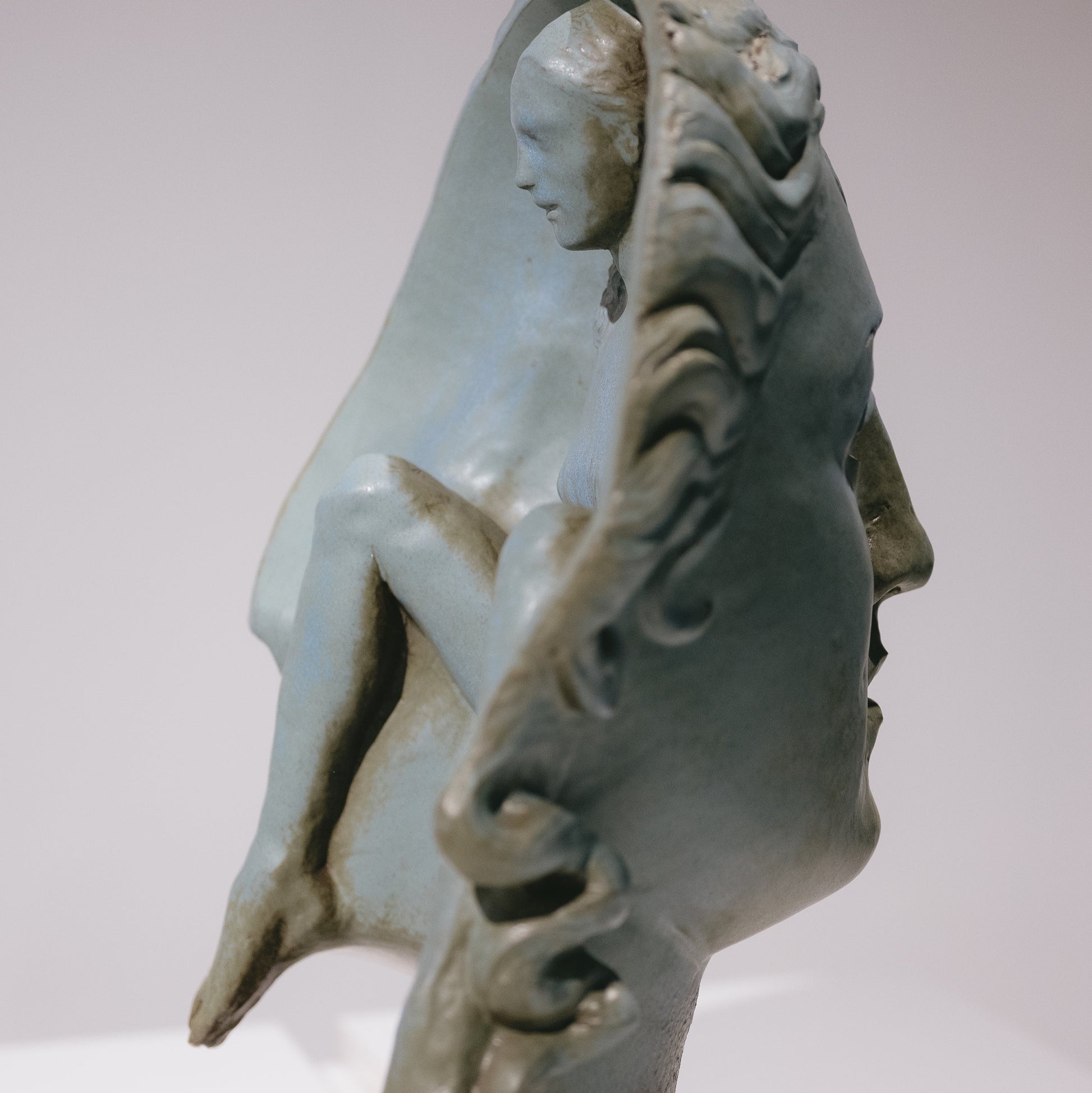 "Aphrodite" by contemporary Spanish artist Xavier Escala, close up photo by Dinara Khairova