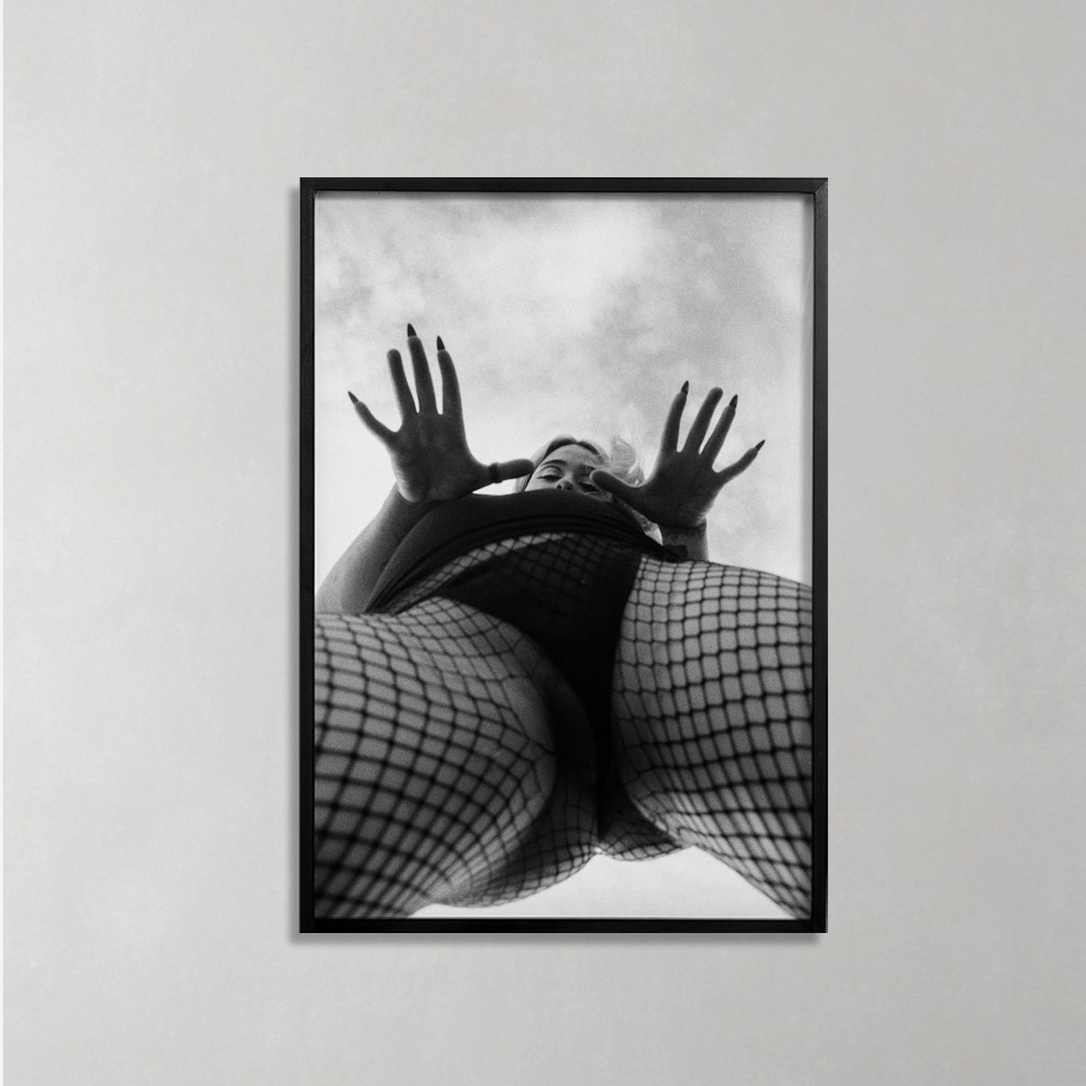 Black White nude photography by contemporary Ukrainian artist Valeria Buchuk