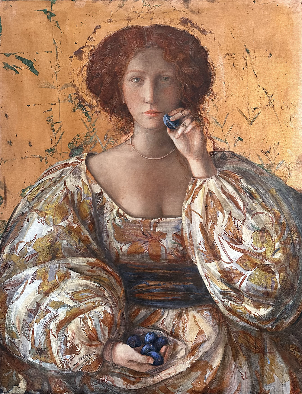 Blessed, artwork by contemporary Ukrainian artist Tata Kolesnik