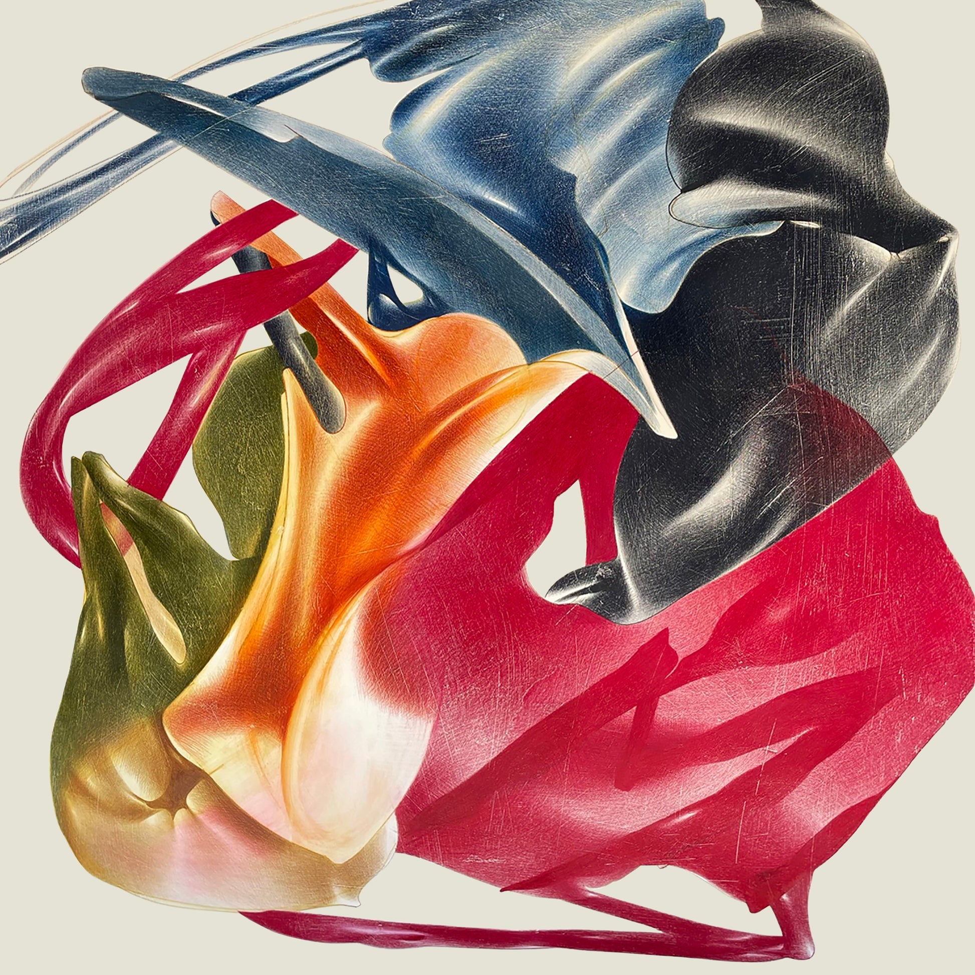 Evocati, artwork by contemporary Ukrainian artist Veronika Cherednychenko