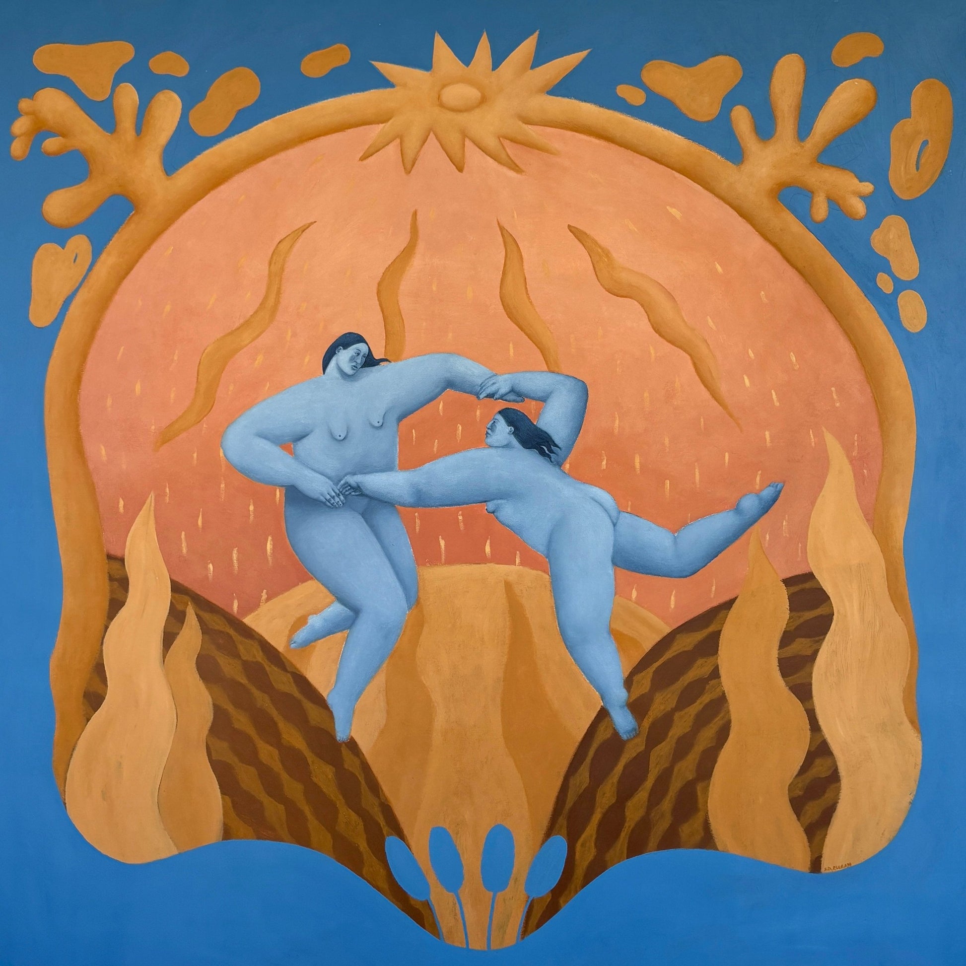 Exalted, artwork by contemporary Ukrainian Artist Diana Ruban