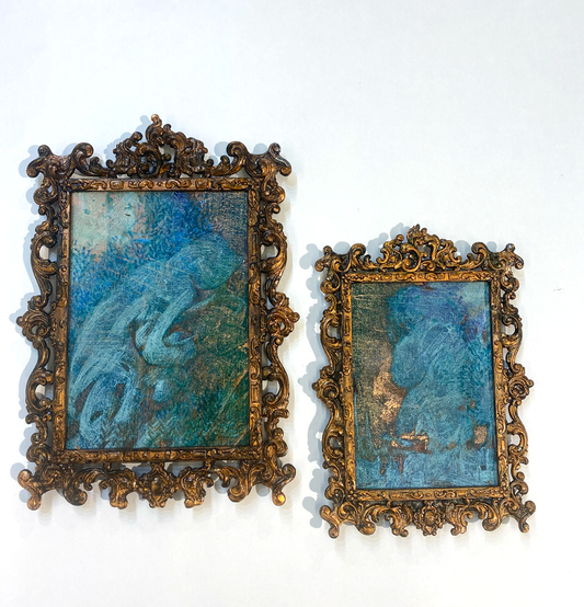 Forest Spirit and City Spirit, artwork by Ukrainian artist Tata Kolesnik