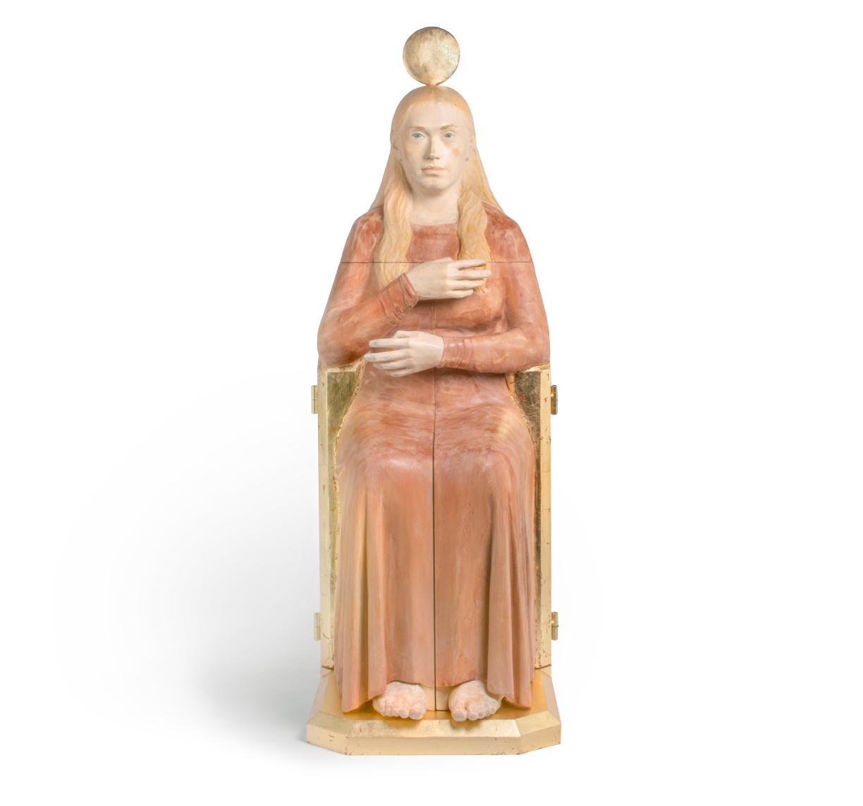 Goddess, artwork by contemporary artists Nina Murashkina and Xavier Escala, closed 