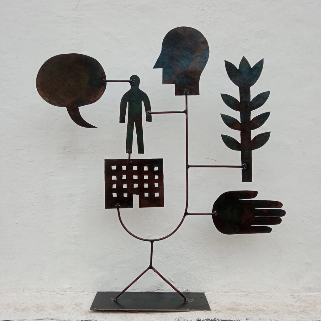 Heralds 1, artwork by contemporary Ukrainian artist Kostiantyn Zorkin