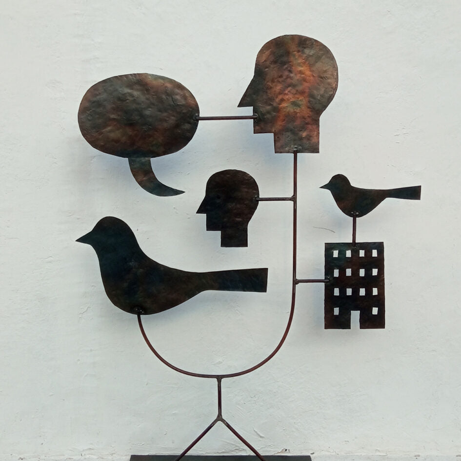 Heralds 3, artwork by contemporary Ukrainian artist Kostiantyn Zorkin