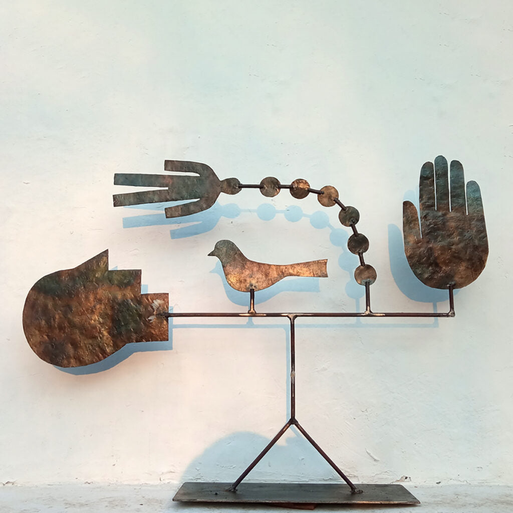 Heralds 4, artwork by contemporary Ukrainian artist Kostiantyn Zorkin