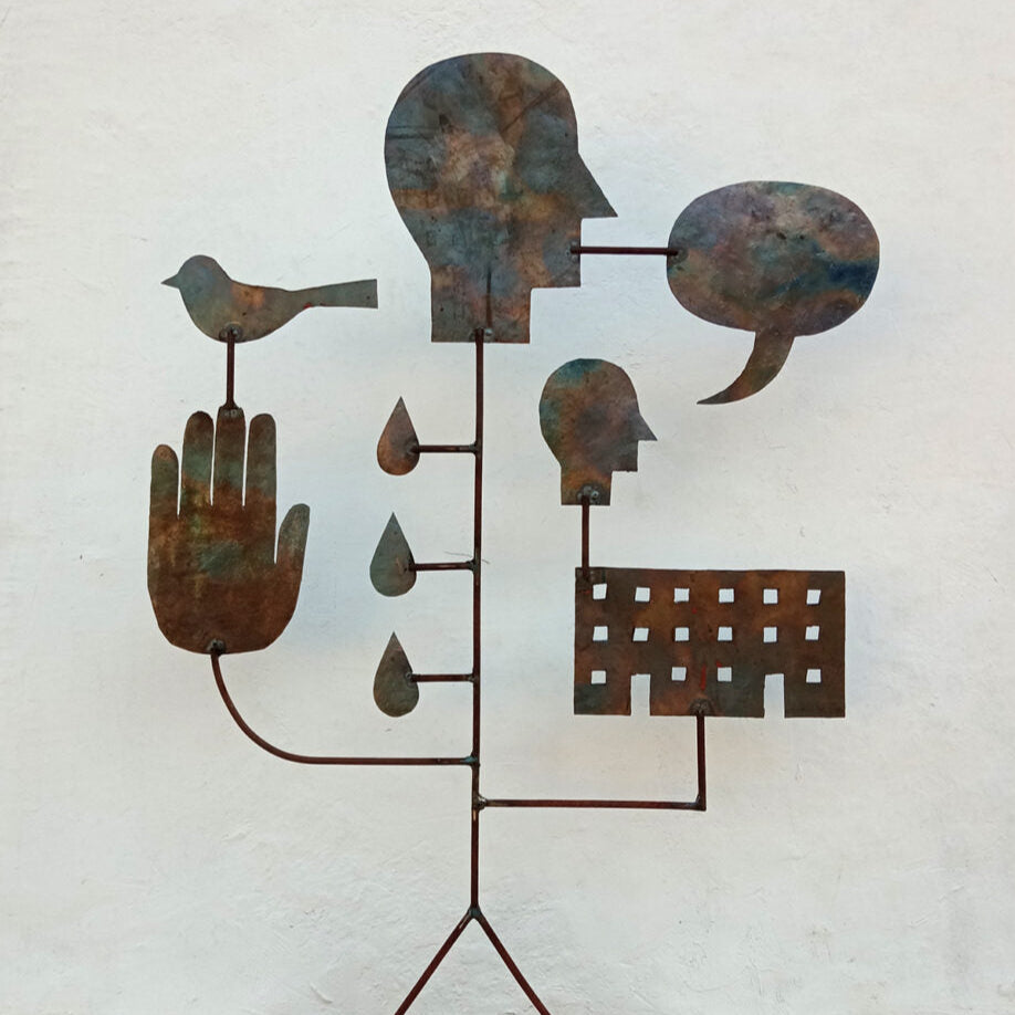 Heralds 5, artwork by contemporary Ukrainian artist Kostiantyn Zorkin