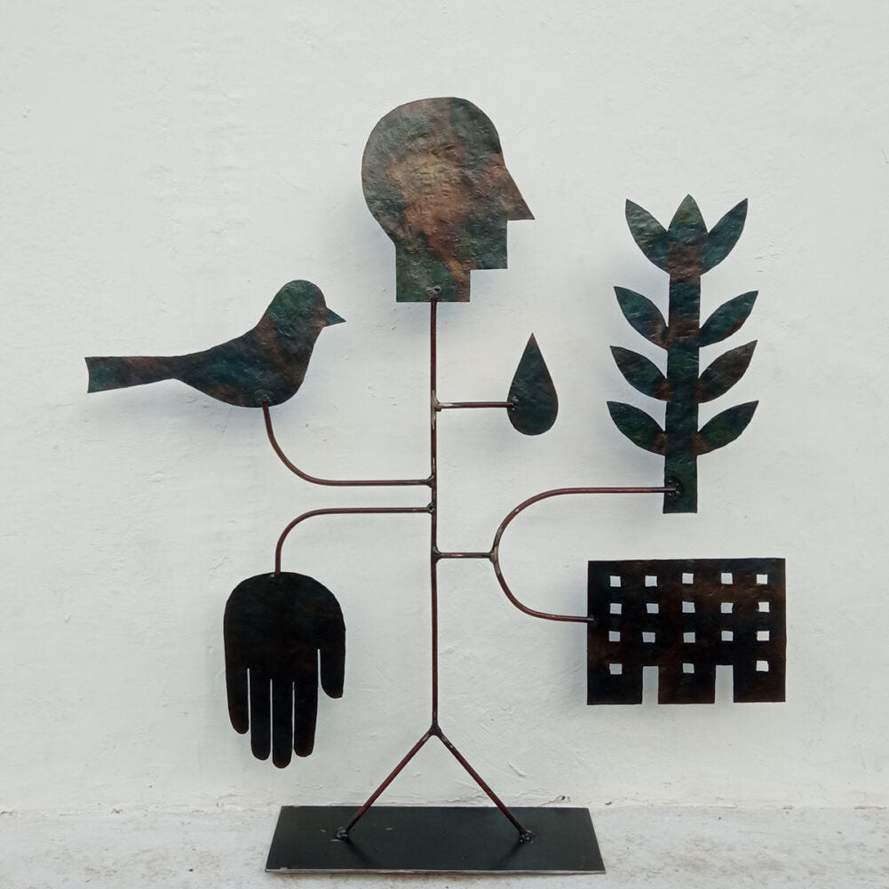 Heralds 6, artwork by contemporary Ukrainian artist Kostiantyn Zorkin
