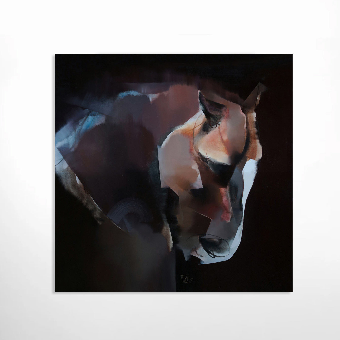 Horse, artwork by contemporary Ukrainian artist Yevhenii Shapovalov