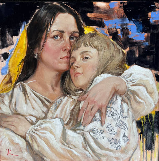 I am Ukraine Series 3, artwork by contemporary Ukrainian artist Iryna Kalyuzhna