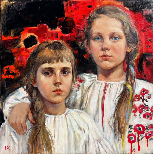 I am Ukraine Series 7, artwork by contemporary Ukrainian artist Iryna Kalyuzhna