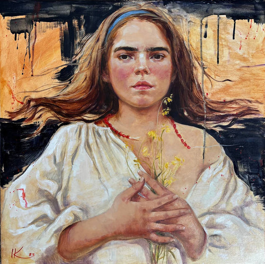 I am Ukraine Series 8, artwork by contemporary Ukrainian artist Iryna Kalyuzhna