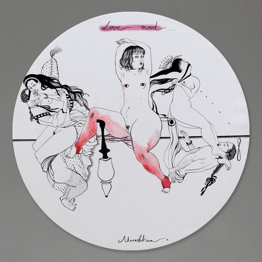 Love Mood, artwork by contemporary Ukrainian artist Nina Murashkina