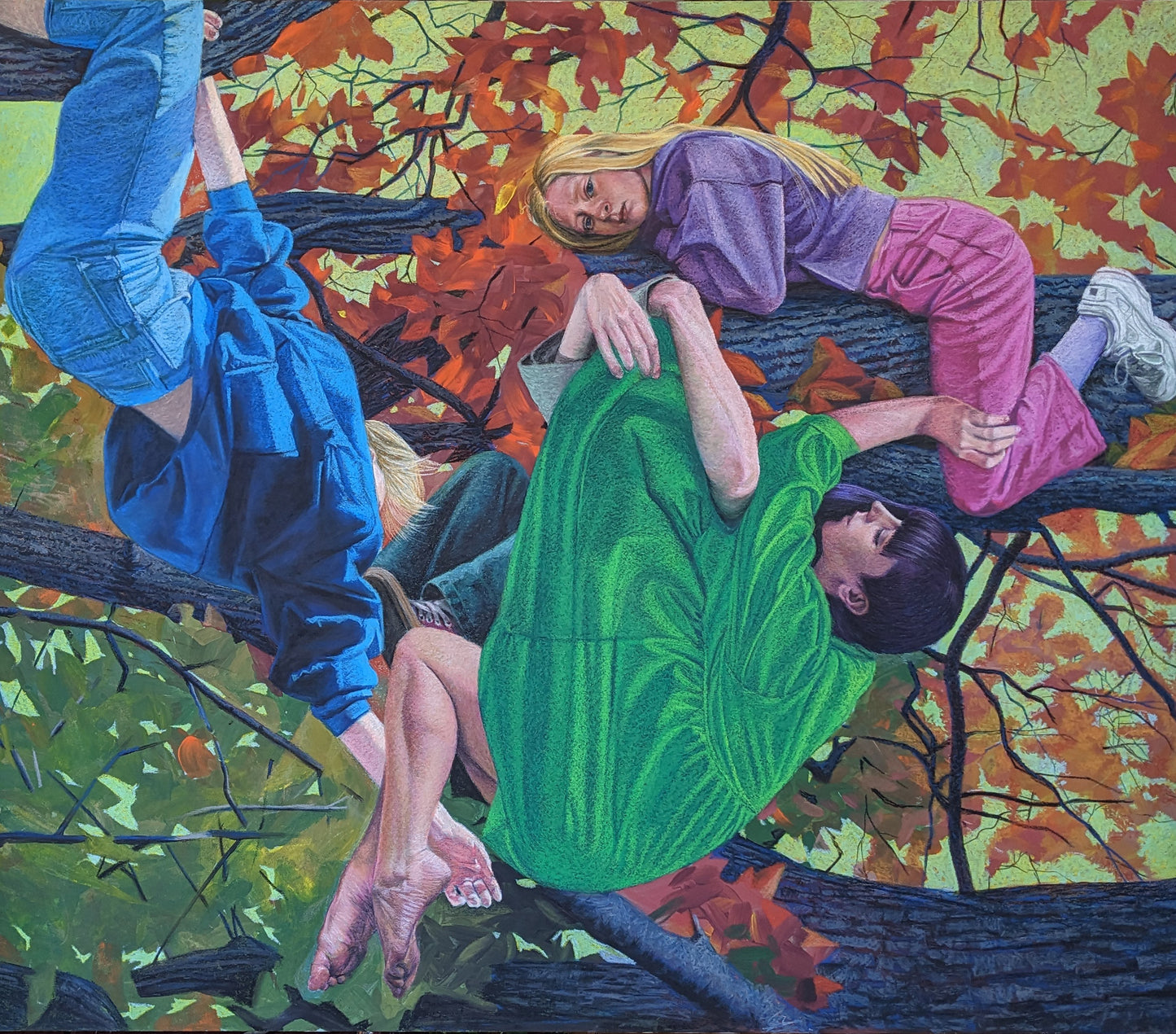 Memories, artwork by contemporary Ukrainian artist Oleksander Anokhin