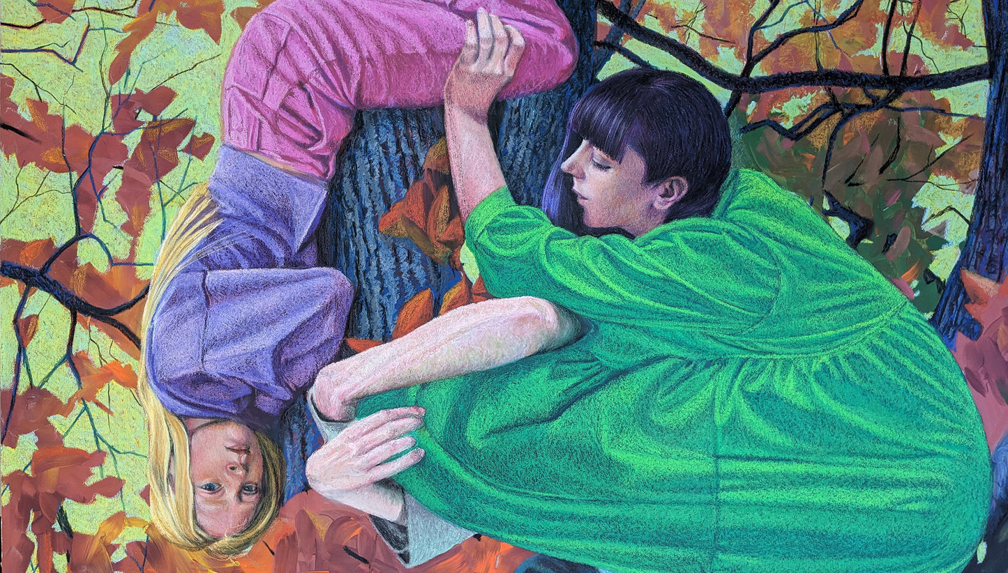 Memories, artwork by contemporary Ukrainian artist Alexandr Anokhin, close-up 1