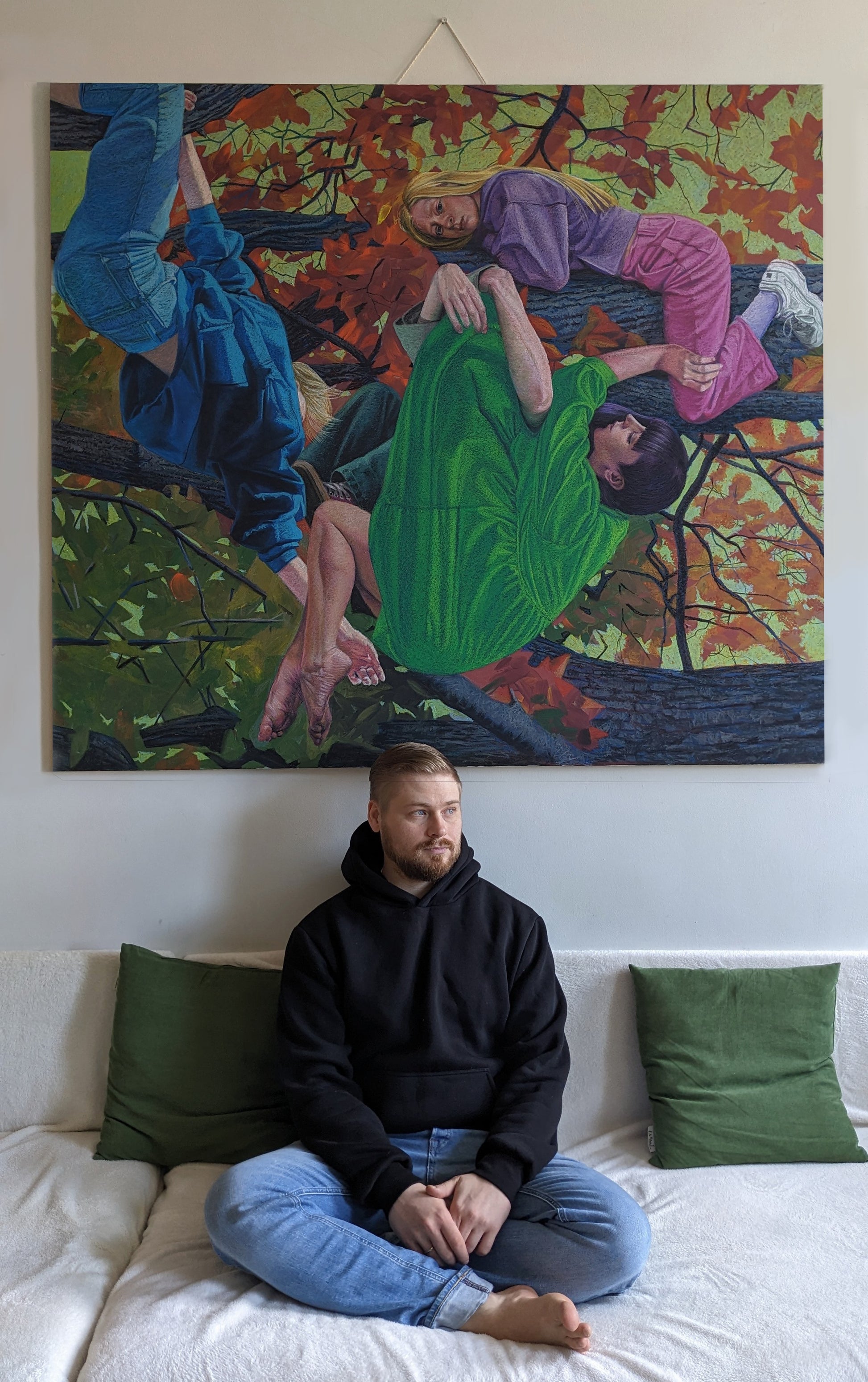 Memories, artwork by contemporary Ukrainian artist Alexandr Anokhin in-situ