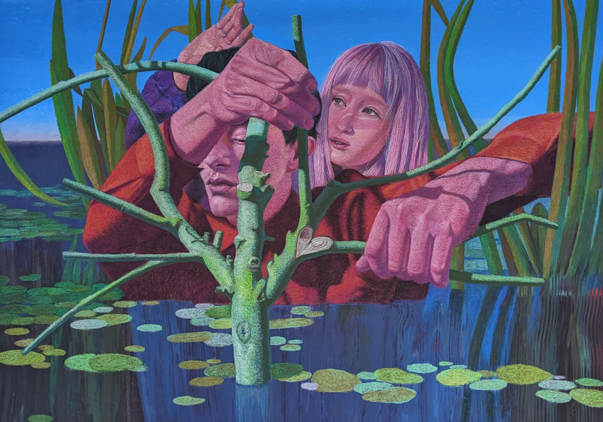 Mire, artwork by contemporary Ukrainian artist Alexandr Anokhin