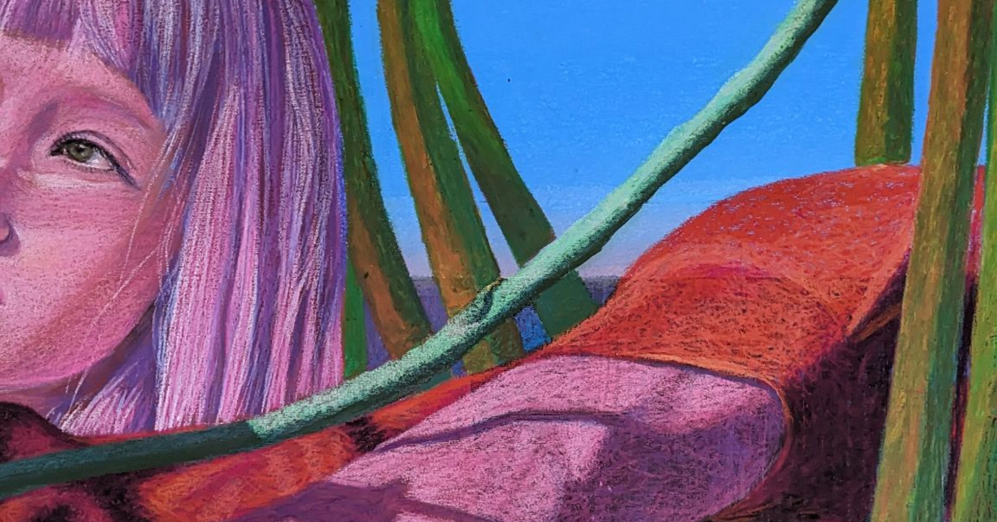 Mire, artwork by contemporary Ukrainian artist Alexandr Anokhin, close-up 2