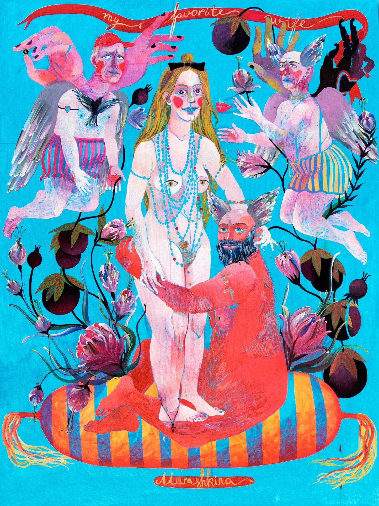 My favorite Wife artwork, by contemporary Ukrainian artist Nina Murashkina