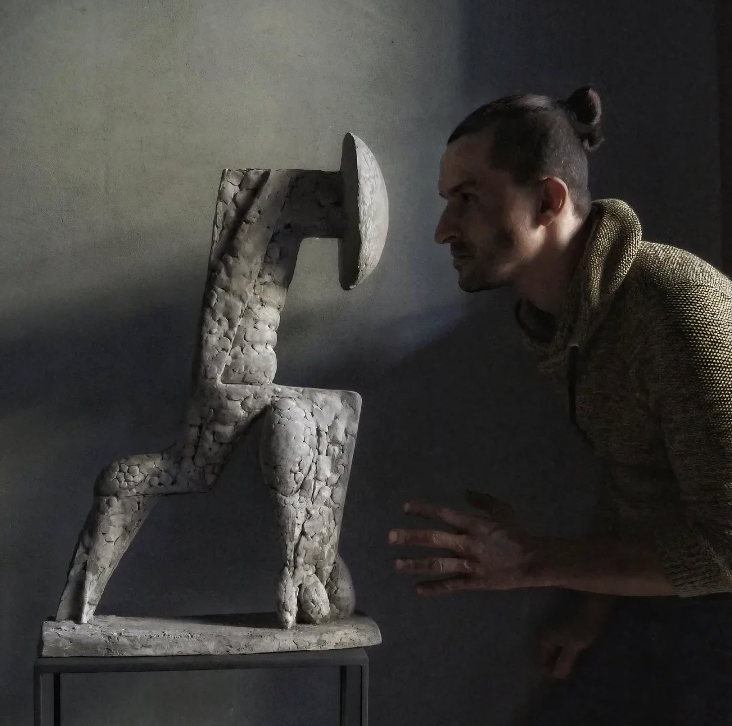 Art object for interior space by natura-ceramica studio, one of the owner photo