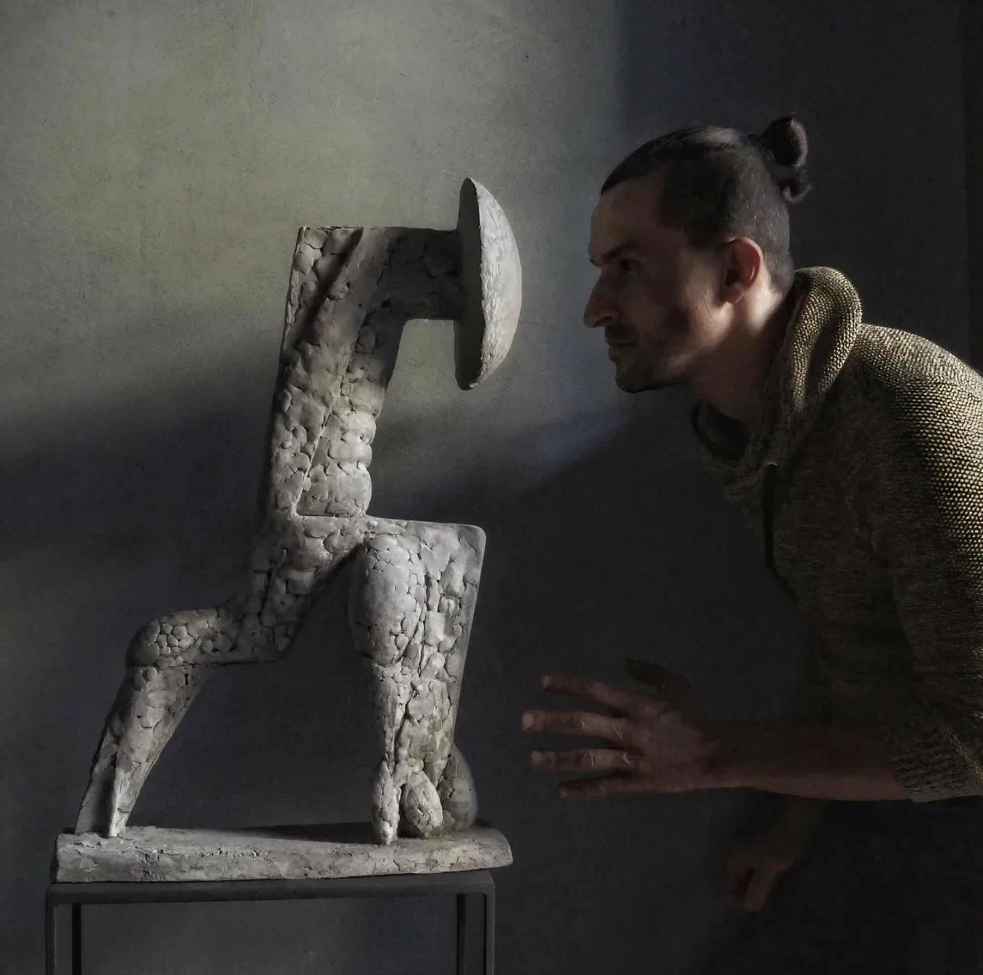 Art object for interior space by natura-ceramica studio, one of the owner photo