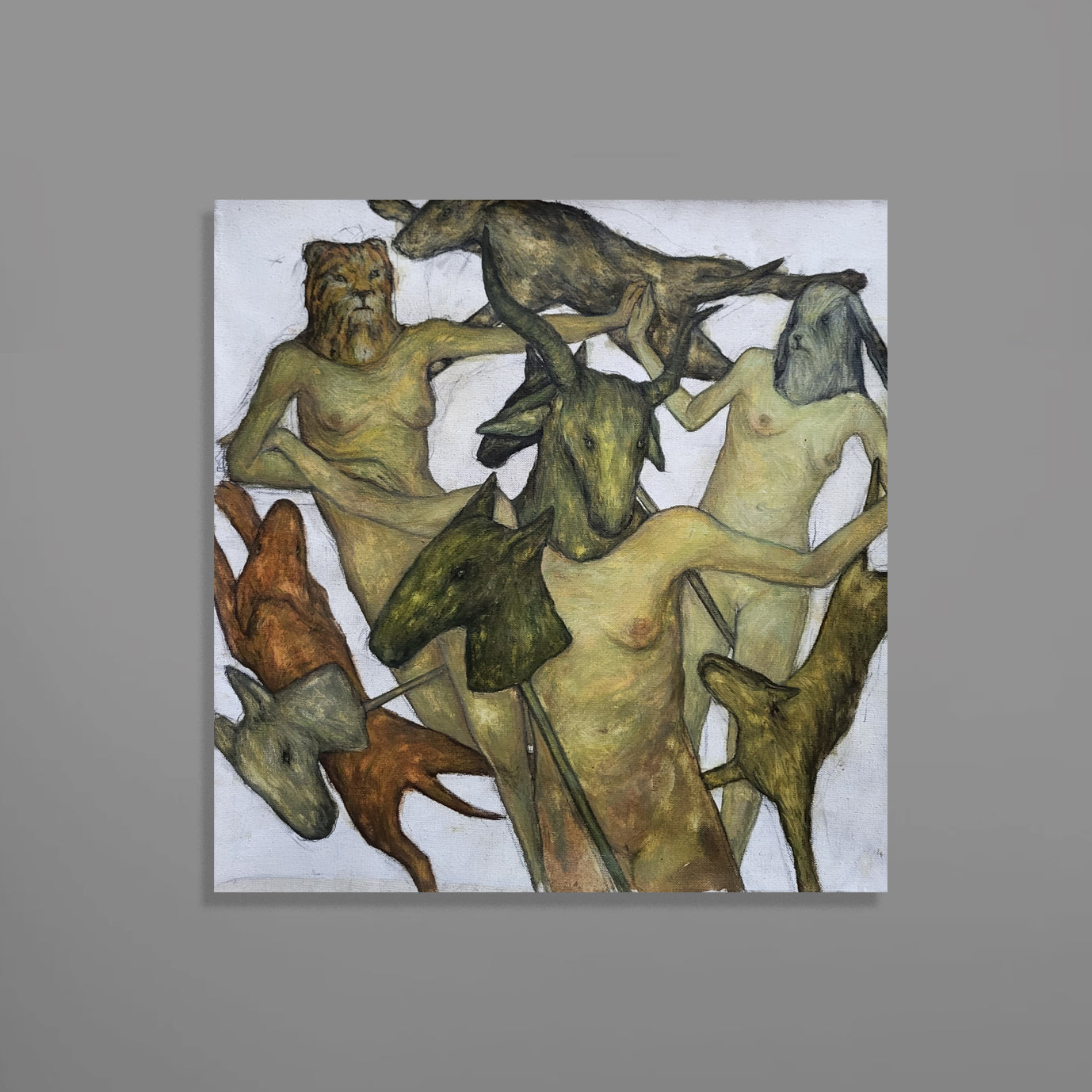 Patriarchal War, artwork by contemporary Ukrainian artist Kristina Otchich Cherniak