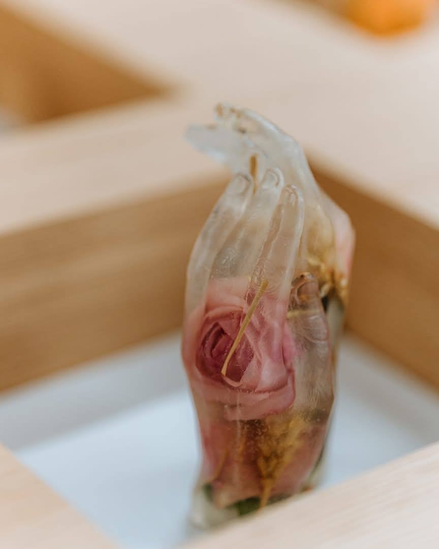 Maria Kulikovska, Hand and Feet sculptures