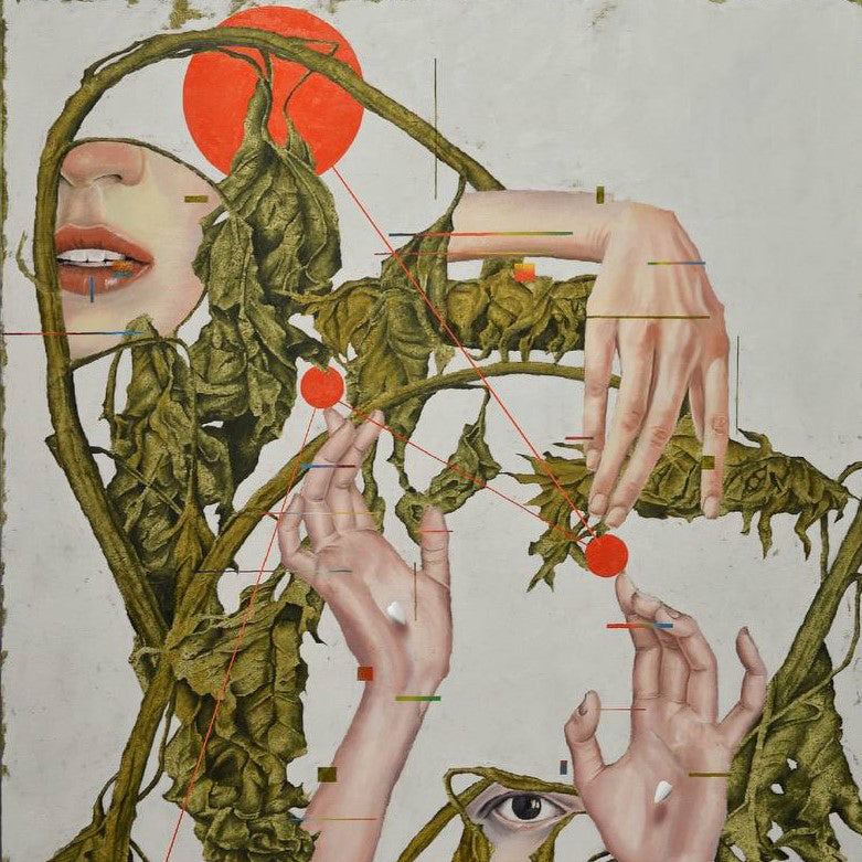 Reincarnation of Faith by contemporary Ukrainian artist Taras Haida, closeup 1