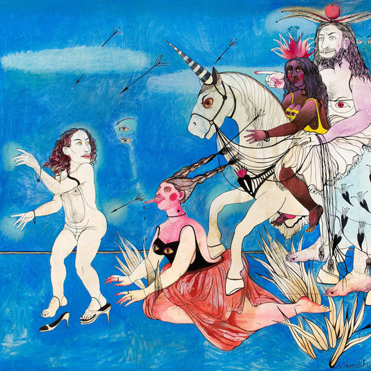 Safari, artwork by contemporary-Ukrainian artist Nina Murashkina