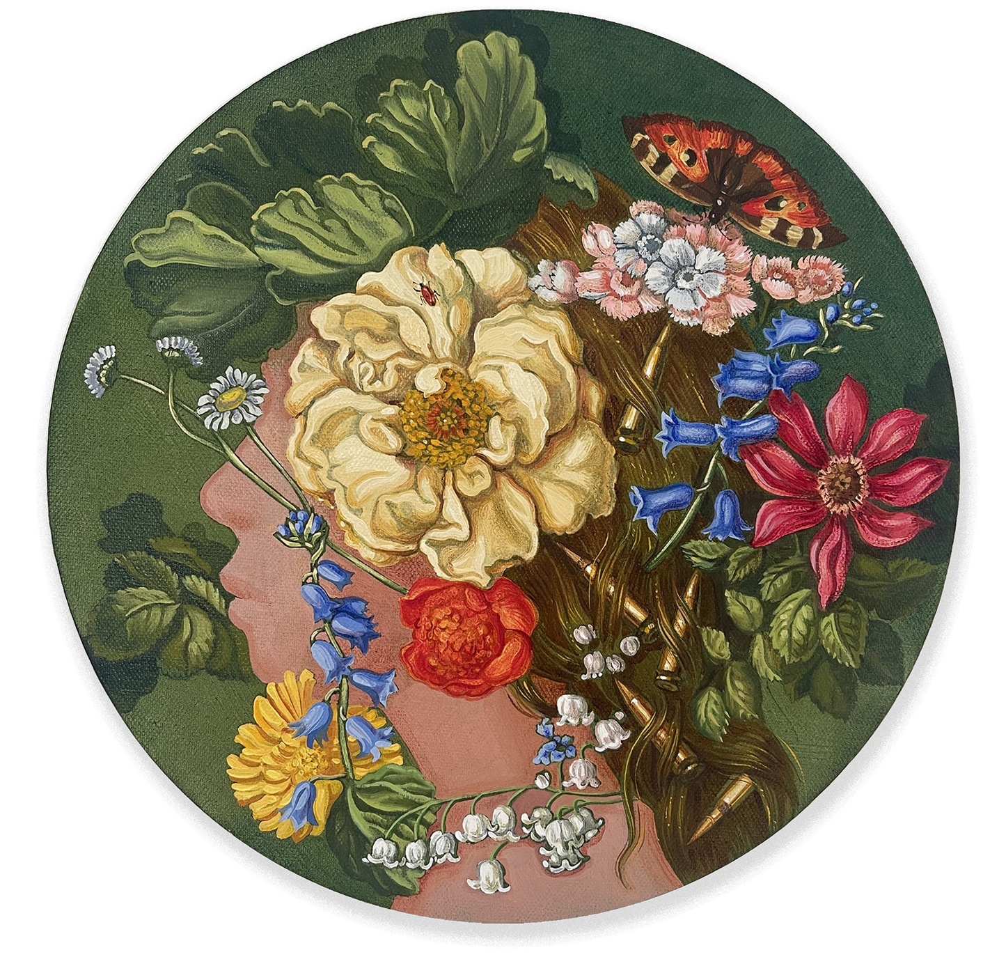 Sensitive Vail by contemporary Ukrainian artist Maria Borysova