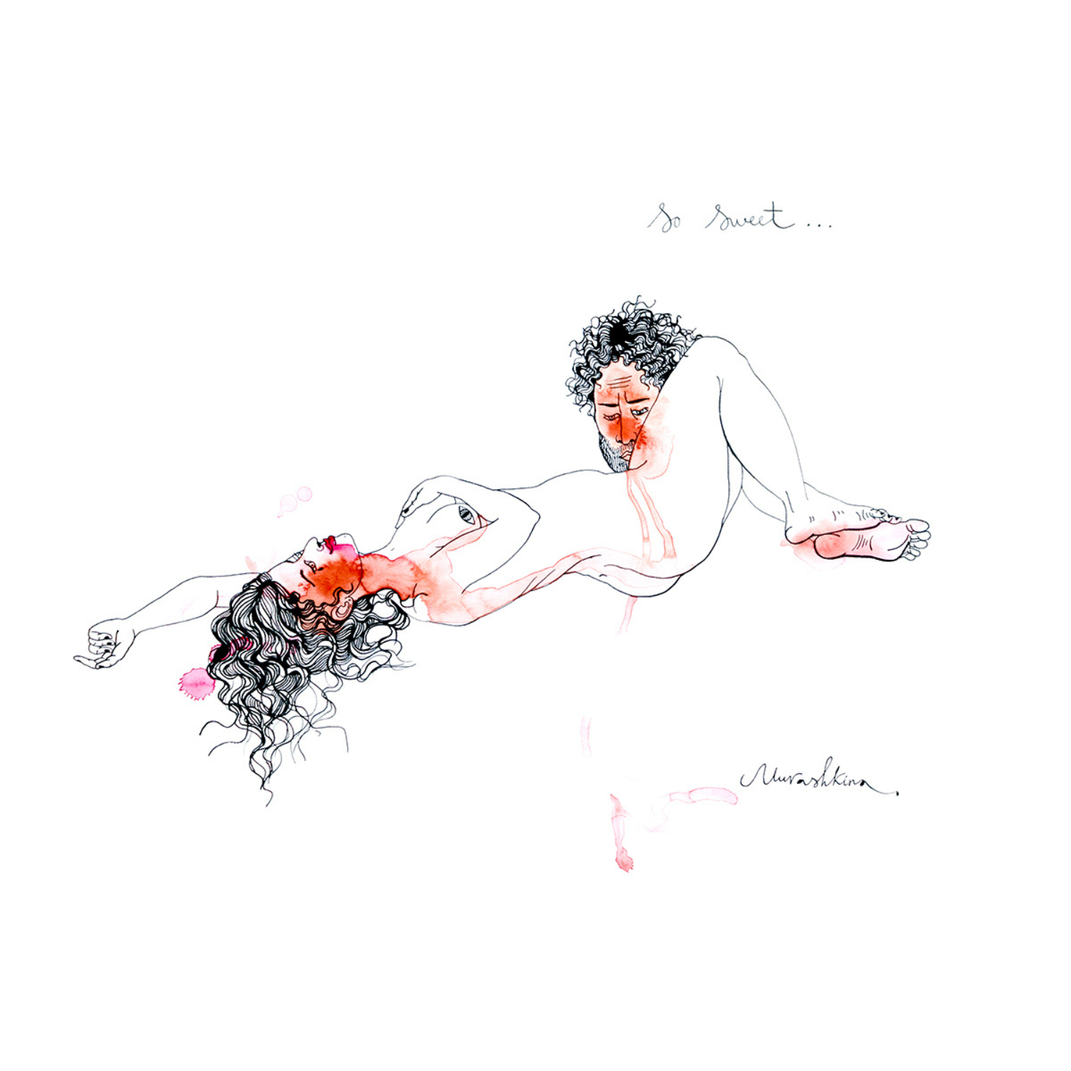 So sweet, artwork by contemporary Ukrainian artist Nina Murashkina