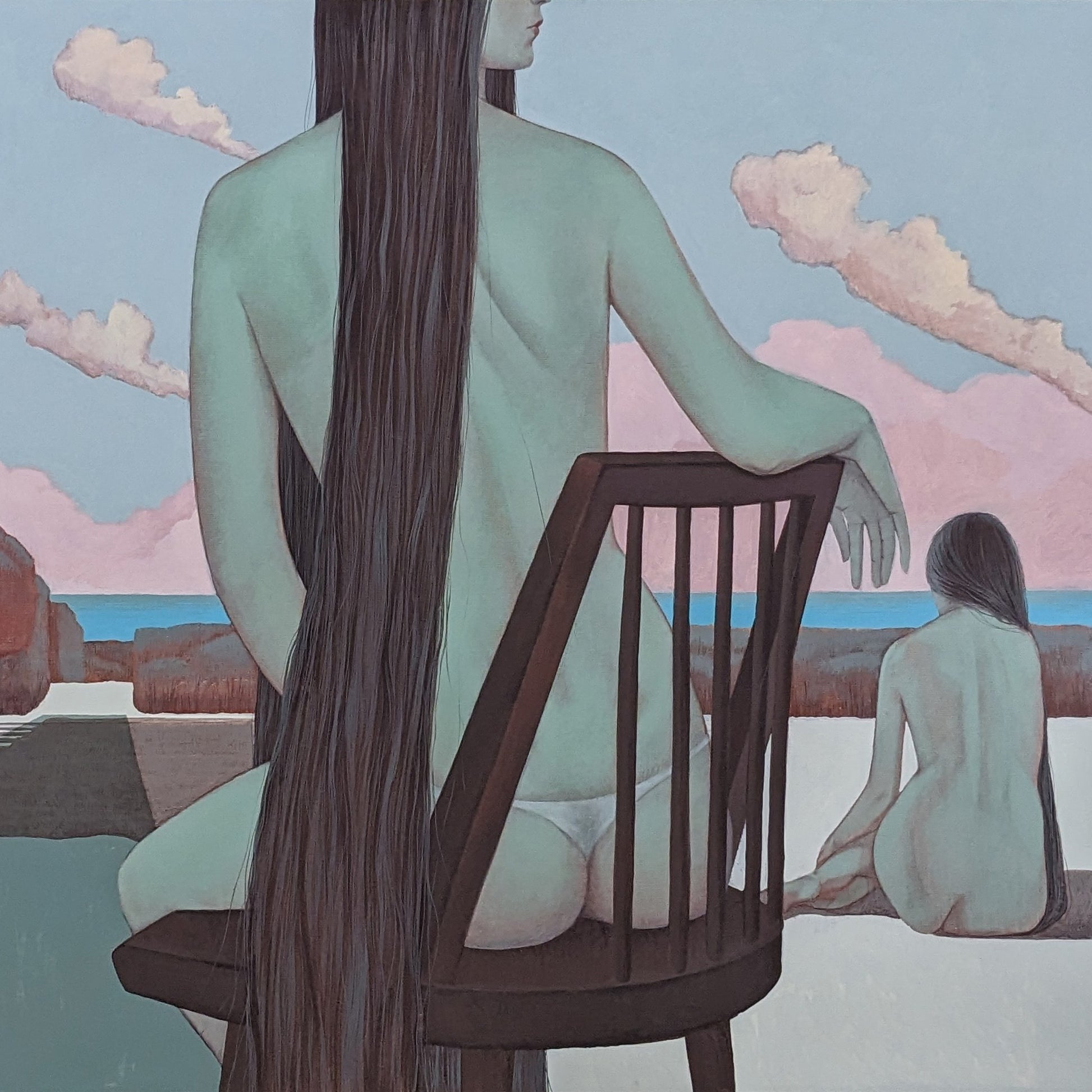 Strange Clouds, an artworks by contemporary Ukrainian artist Alina Anokhina 