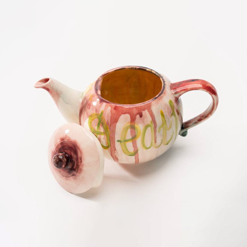 Teapot, artwork by contemporary Ukrainian artist Maria Kulikovska
